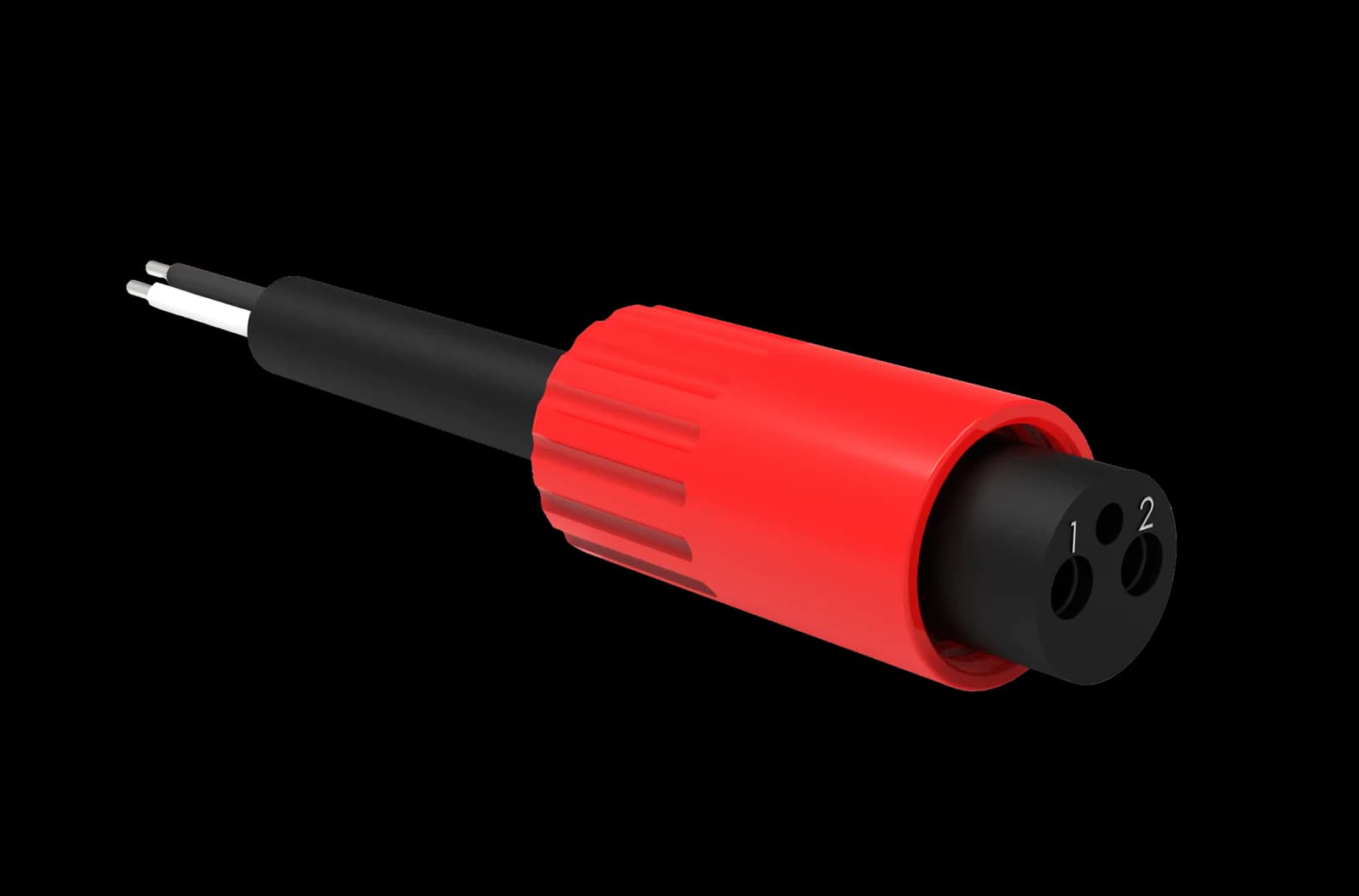 Micro Circular Cordset - Single End - 2 Pin Female - MCIL2F