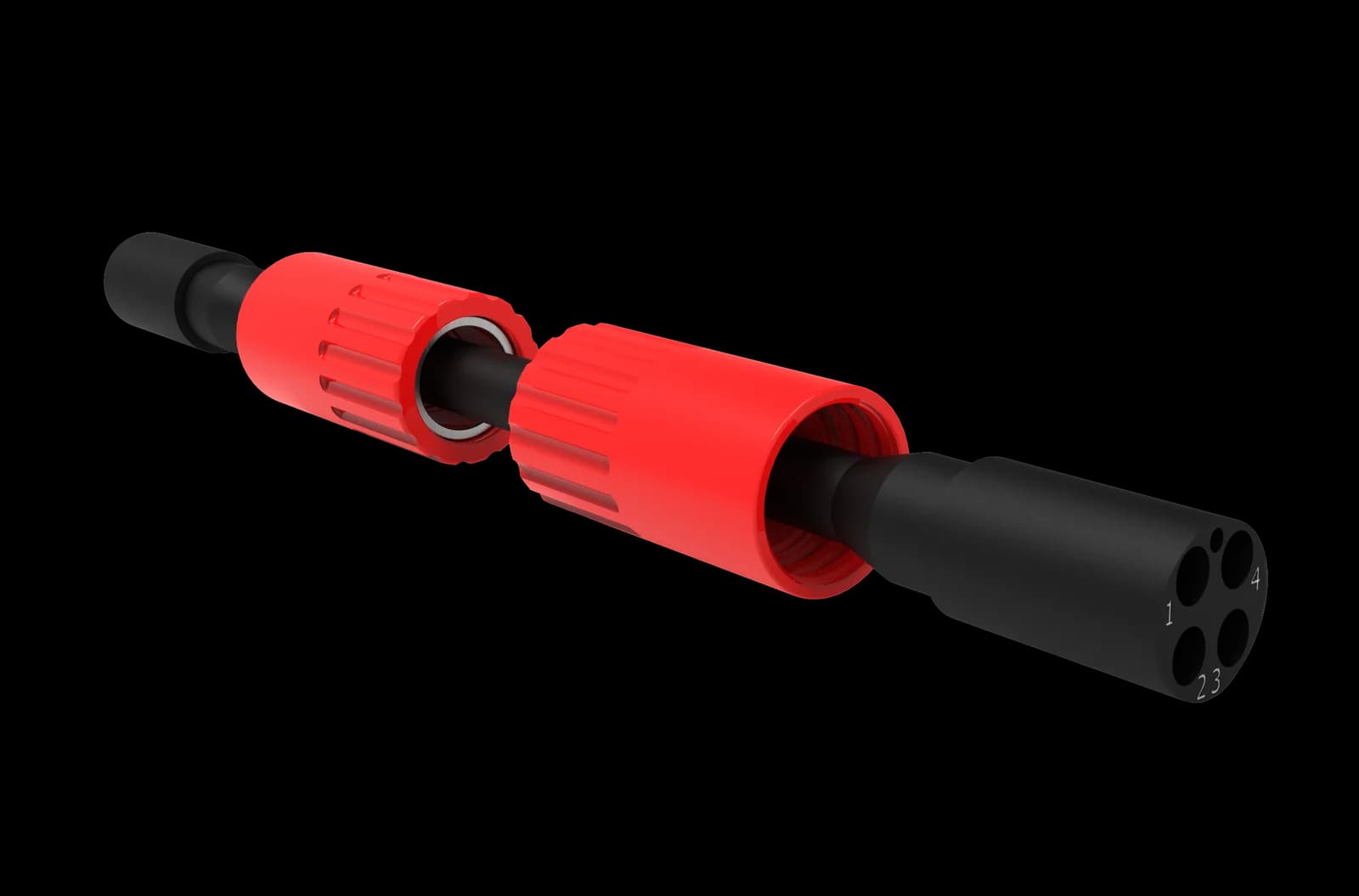 Micro Circular Cordset - Double End - 4 Pin Female to Female- MCIL4F-MCIL4F