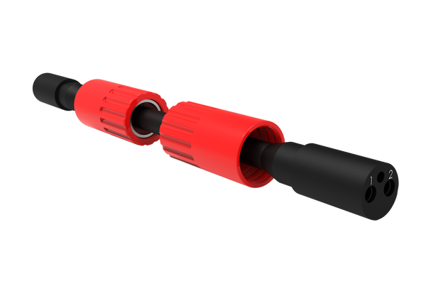 Micro Circular Cordset - Double End - 2 Pin Female to Female - MCIL2F-MCIL2F
