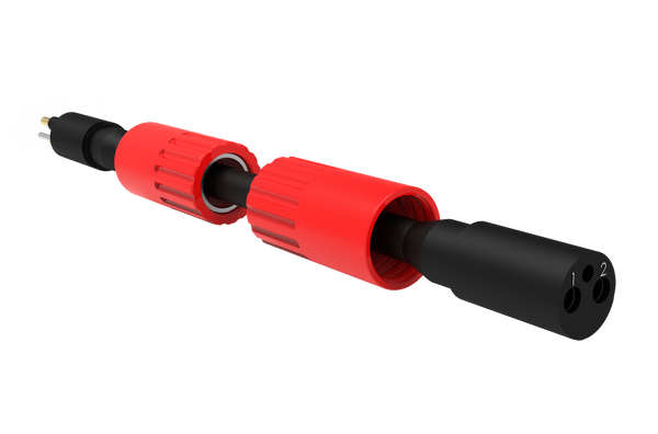 Micro Circular Cordset - Double End - 2 Pin Male to Female Extension Cable - MCIL2M-MCIL2F