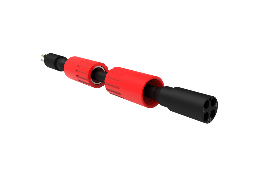 Micro Circular Cordset - Double End - 4 Pin Male to Female Extension Cable - MCIL4M-MCIL4F
