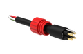Micro Circular Cordset - Single End - 4 Pin Male - MCIL4M 1