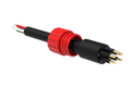 Micro Circular Cordset - Single End - 5 Pin Male - MCIL5M 1