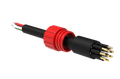 Micro Circular Cordset - Single End - 9 Pin Male - MCIL9M 1