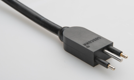 A‐3EE12 Go Switch Low Profile Cordset - Single End - 3 Pin Female 12ft