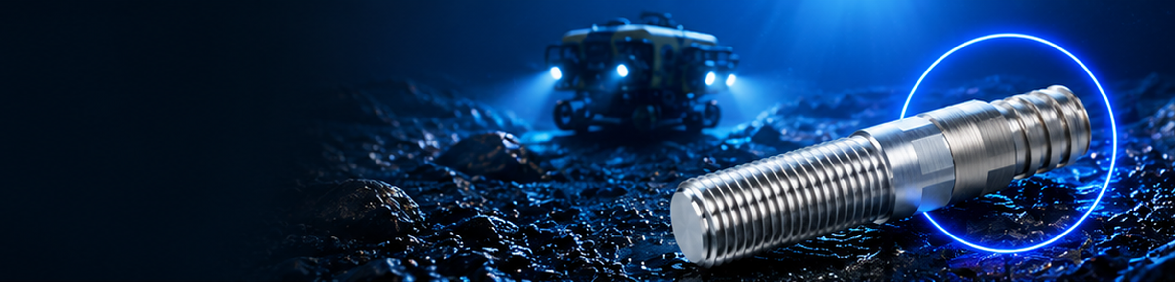 Nano subsea proximity switch with non-contact sensing and full ocean depth rating.